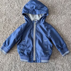 GAP Kids Navy Hooded Raincoat